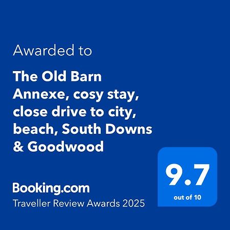 The Old Barn Annexe, Cosy Stay, Close Drive To City, Beach, South Downs & Goodwood Chichester Luaran gambar